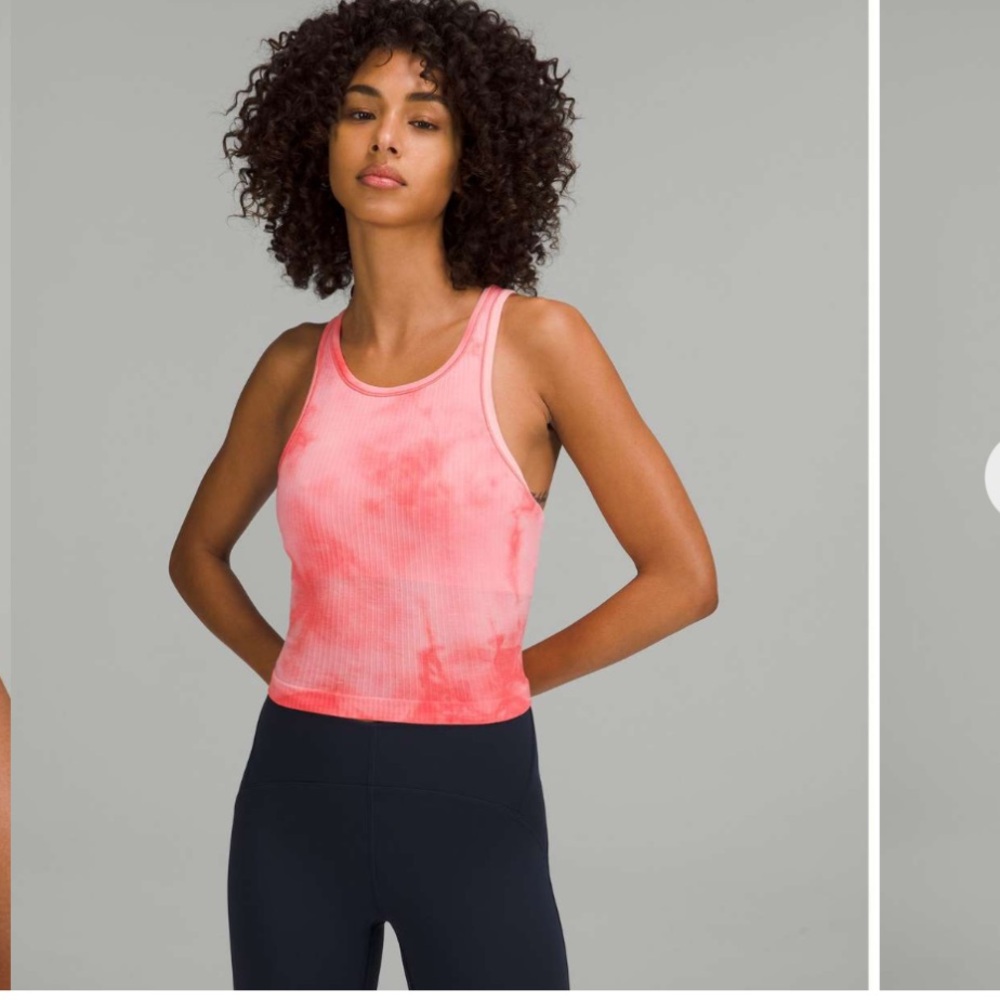 Lululemon Ebb to Street Cropped Racerback Tank Top - Picture 4 of 10